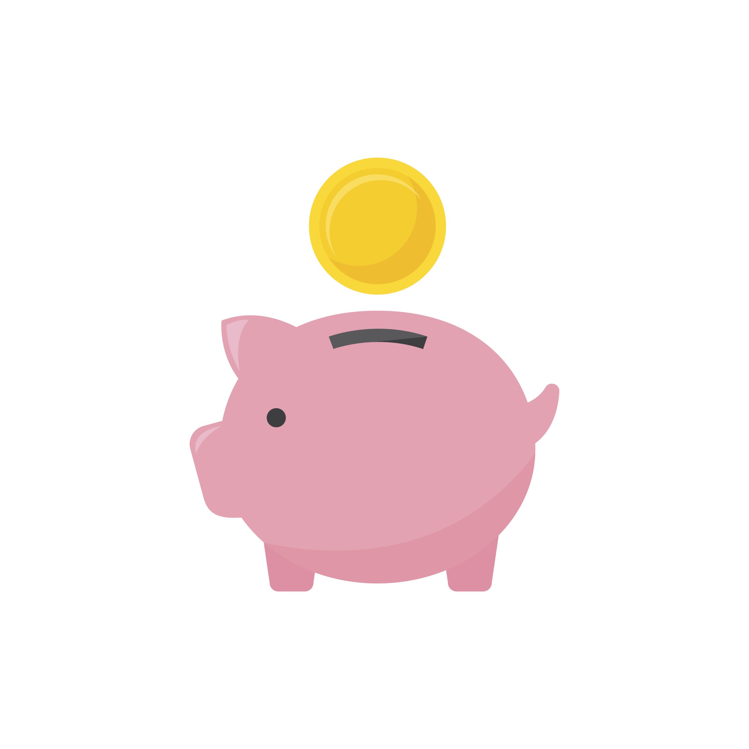 Illustration of a piggybank